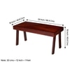 Mayfield Sheesham Wood Contemporary Rectangle Coffee Table In Honey Finish