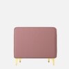 Texude Velvet 1 Seater Sofa in Pink Colour