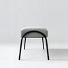 The Gallery Metal Bench in Grey Finish
