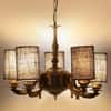 Devansh Solid Wood Electric Wall Light in Multi Colour with Multi Shade Count of 1 Light