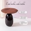 Modern Mango Wood Side Table