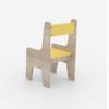 Topolino Toddler Activity Chair in Oak and Yellow
