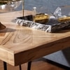 Guillaume Solid Wood Side Table in Honey Oak Finish