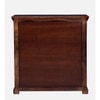 Prisha Solid Wood Chest of 5 Drawers in Teak Finish