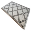 Lattice Diamond Carpet Size 7.1x5.3 ft.