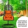 Premium Diesel Single Seater Spyder Swing Chair Orange