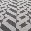 Jaipur Rugs Soft Striped Wool Dhurrie Rug Brown 6x8 ft