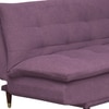 Della 3 Seater Sofa Cum Bed In Purple Colour