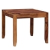 Dweezil Solid Wood 4 Seater Dining Table in Brown Finish