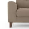 Verona Premium 3 Seater Fabric Sofa in Biscuit Velvet Colour