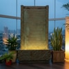 Olive Green 4Ft Slate Water Fall Water Fountain