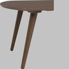 Scandinavian Vance Set of Two Occasional Tables Walnut Finish