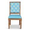 Meadow Accent Chair in Blue Colour (Without Arm)