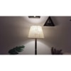 Skyline Beige Jute Floor Lamp with Beige Jute Base