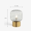 Chi Handcrafted Table Lamp Small