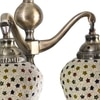 Devansh Metal Electric Wall Light in Multi Colour with Multi Shade Count of 2 Lights