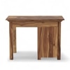 Denver Sheesham Wood Study Computer Table In Natural Teak Finish