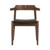 Scandinavian Boden Dining Chair Walnut Finish