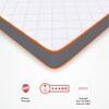 Dual Comfort - Hard & Soft 7 Pressure Zone Layer Mattress