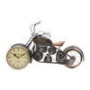Metal Handpainted  Jawa 8'' Dial Bike Wall Decorative Clock By Craft Tree