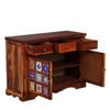 Sheesham Wood Sideboard In Honey Oak Finish
