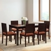 Floyd 6 Seater Dining Table Glass Top With Set Of 6 Oribi Dining Chairs