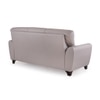 Radiance 3 Seater Leather Sole in Light Grey Colour