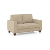Apollo Neo 2 Seater Fabric Sofa In Sandshell Beige Colour