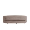 Luxelounge Wood 3 Seater With Upholstery Non Storage Sofa In Grey Colour