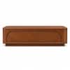 Bromley Sheesham Wood Chevron Coffee Table in Walnut Finish