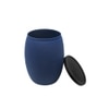 Metalsmith Metal Side Table in Blue Finish