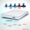 Balance -Doctor Recommended 5 Zone Dual Density Orthopedic Support Layer High Density Memory Foam Medium Firm Mattress (75 x 72 in, 7 Inches)