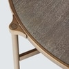 Albertoni Round Coffee Table With Ss Base In Bronze Colour