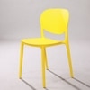 Kepler Brooks Serena Cafeteria Dining Chair in Yellow Colour
