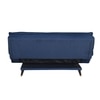 Hudson 3 Seater Sofa Cum Bed In Blue Colour