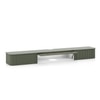 Estella Wall Mounted TV Unit Almond Green Finish