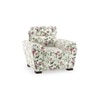 Adelaide Luxe 1 Seater Fabric Sofa in Clara Velvet Colour