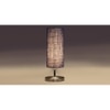Blue Jute table lamp with Steel Base -52