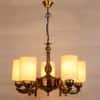 Devansh Metal Electric Wall Light in Yellow Colour with Yellow Shade Count of 1 Light