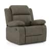 Griffin Fabric One Seater Recliner in Carbon Grey Colour