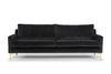 Velore Fabric Sofa (Black)