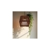 Bourbon Brown Solid Wood Single Hanging Light