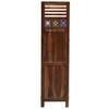 Rangrez Sheesham Wood Room Divider In Natural Finish