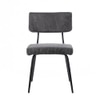 Yucca Fabric Dining Chair in Green Colour