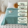 Super Soft Woolen Blanket  Single Bed  Self Print  330 Cms  240 X 160