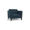 Lewis Sofa Set (Colour : Indigo Blue, Cushion : Hard, Seater : 2+1+1)