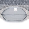 Ombre Moss Knit Blue Grey  And Queen Blue Cushion Cover 18X18 Inches