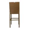 Albury Wicker Table And Chair Set In Brown Dual Tone Finish