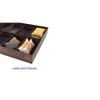 Joben Engineered Wood Queen  Size Bed With Box Storage (Walnut Finish)