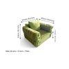 Jackson Solid Wood Contemporary Seater Accent Chairs
